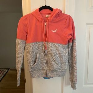 Hollister Zip Up Hoodie